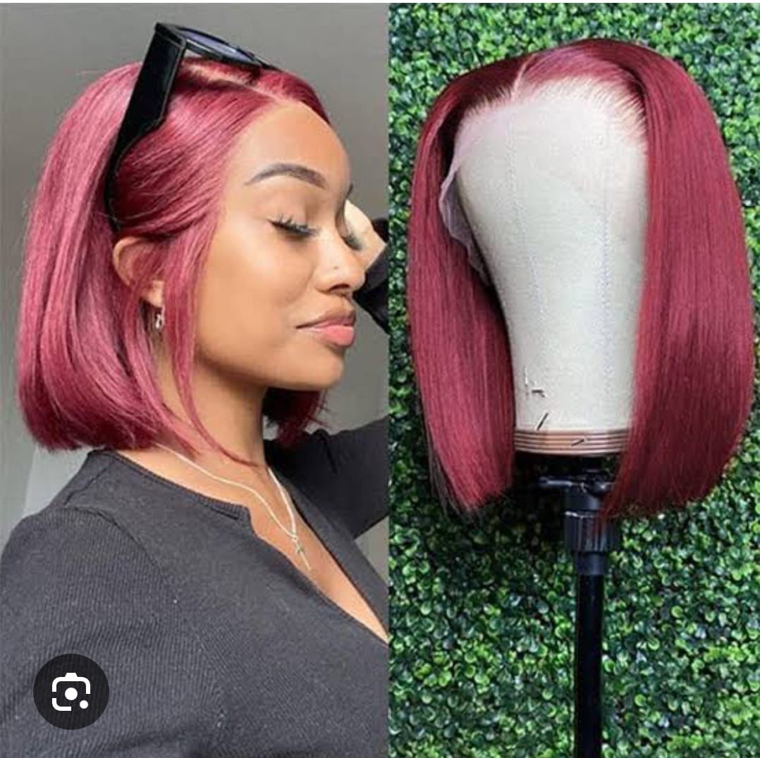 factory wig bob 99j human hair