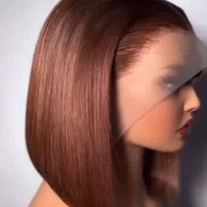 factory wig bob brown  human hair