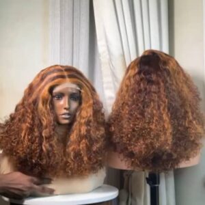 full 5*5 sassy curls human hair